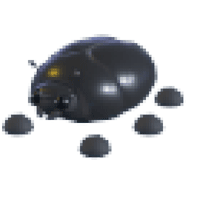 Giant Black Scarab - Ultra-Rare from Mud Ball